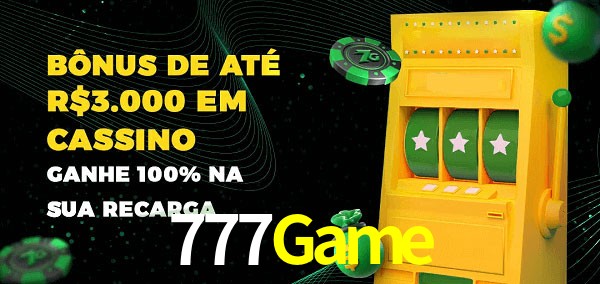 777Game melhor bônus de depósito