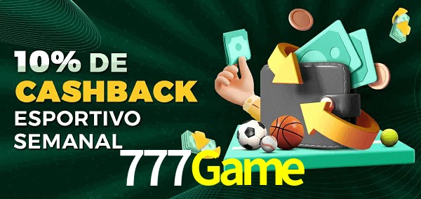 10% de bônus de cashback na 777Game
