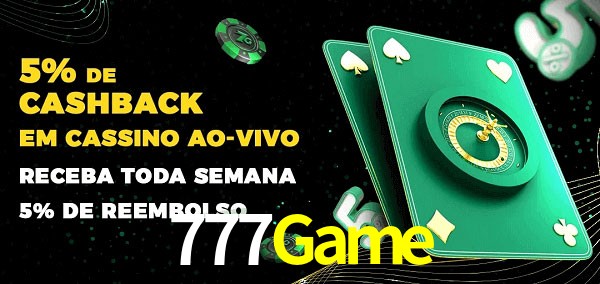 Promoções do cassino ao Vivo 777Game